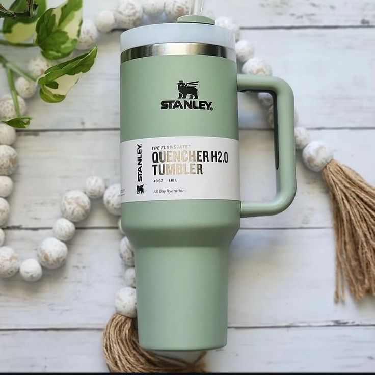 Stanley 40 oz Stainless Steel H2.0 Tumbler & Straw Cap