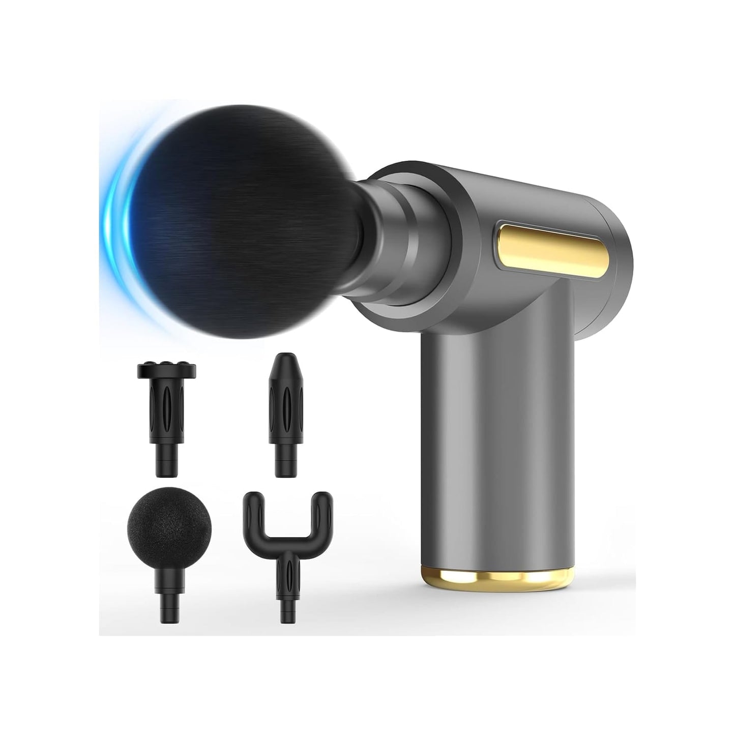 RelaxPro™ Deep Relief Massage Gun Full Body Pain Therapy for Men & Women Rechargeable & Silent Power