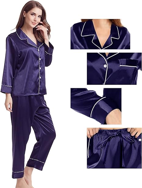 6 IN 1 SILK NIGHT SUIT SET