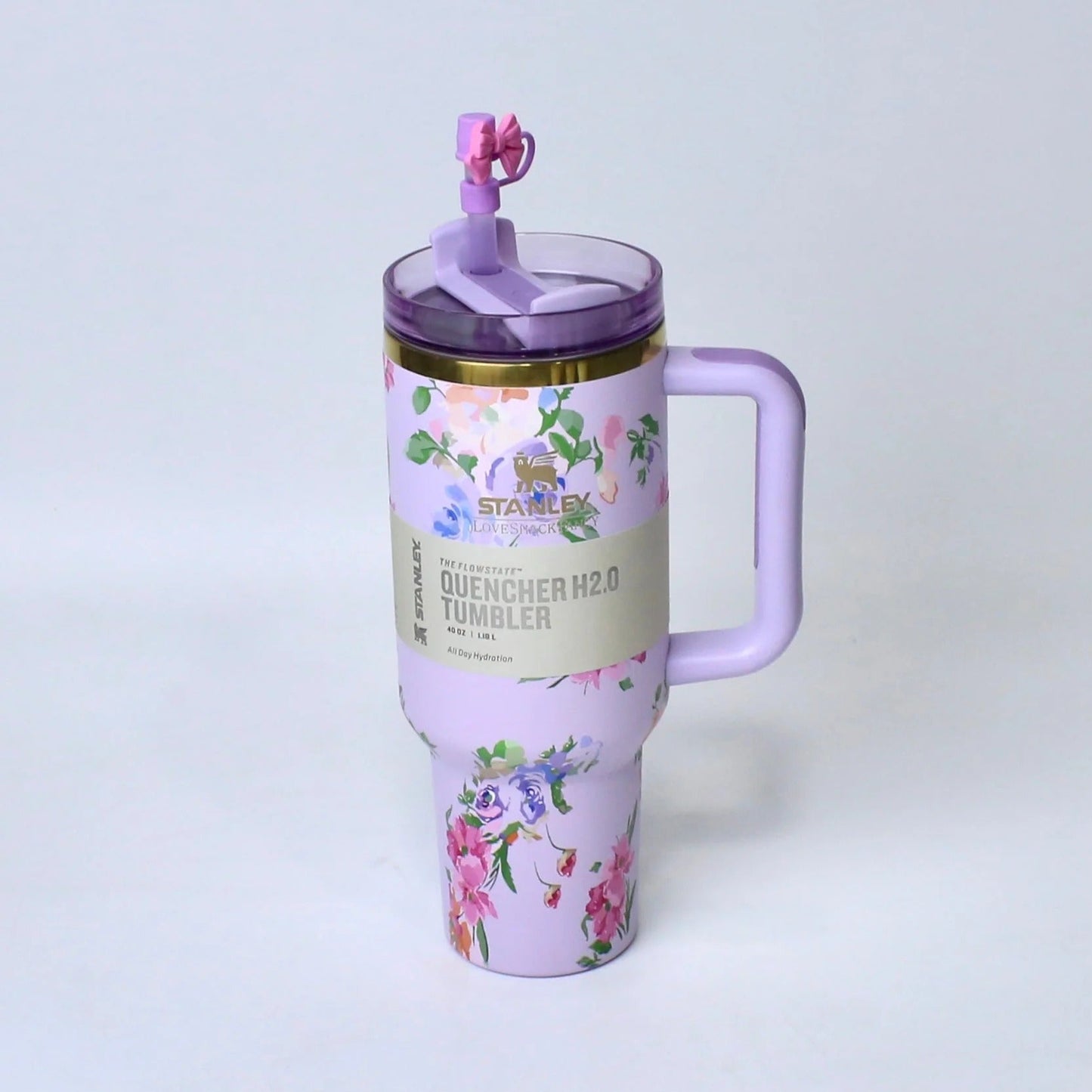 Stanley 40 oz Stainless Steel H2.0 Tumbler & Straw Cap - PRINTED TUMBLER